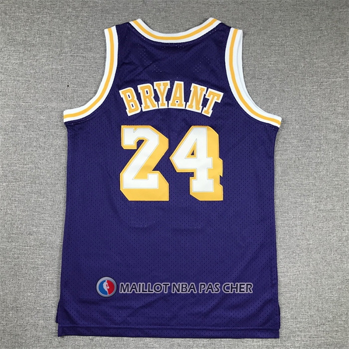 Maillot Enfant Los Angeles Lakers Kobe Bryant NO 24 Mitchell & Ness 2007-08 Volet